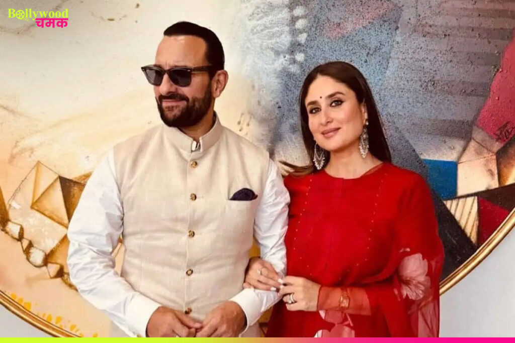 Kareena with her husband saif ali khan