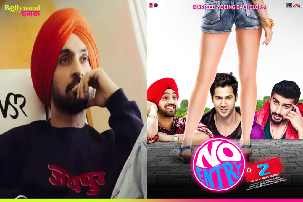 No Entry 2 Poster and Diljit Dosanjh Image