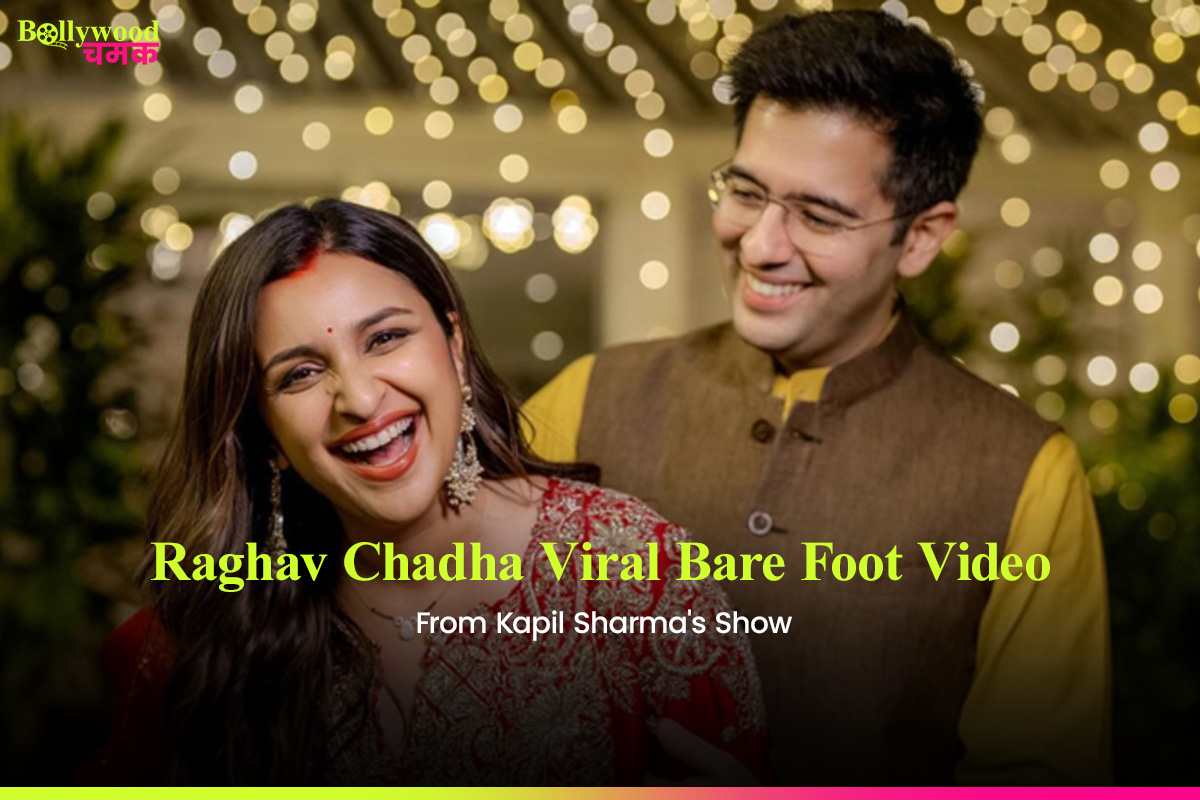 Raghav Chadha Viral Bare Foot Video From Kapil Sharma's Show