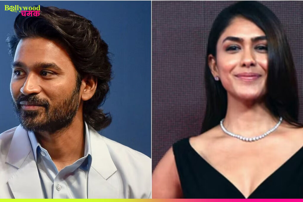 Are Dhanush and Mrunal Thakur Dating? Viral Video Sparks Buzz!