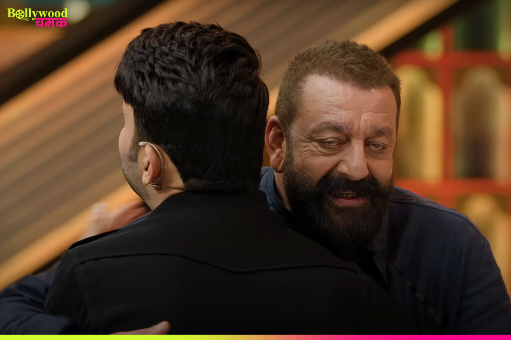 Sanjay Dutt and sunil Shetty at kapil's show