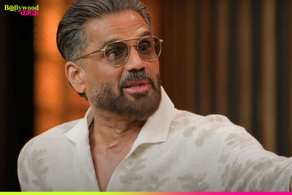 Sanjay Dutt and sunil Shetty at kapil's show