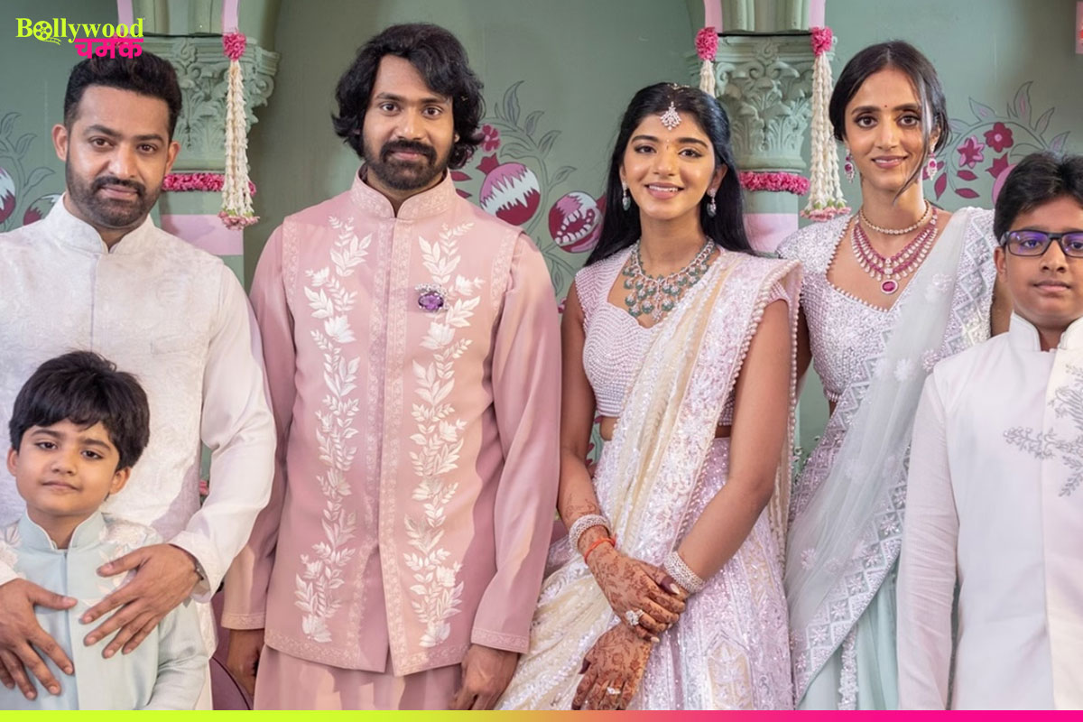 Narne Nithiin’s Big Day: Jr NTR Sparks Family Photo Frenzy