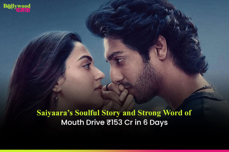 Saiyaara film Day 6 box office collection chart visual