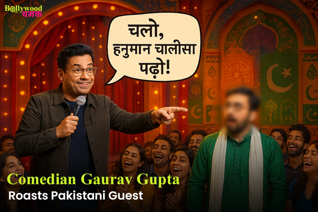 Comedian Gaurav Gupta Roasts Pakistani Guest, Asks Him to Recite Hanuman Chalisa