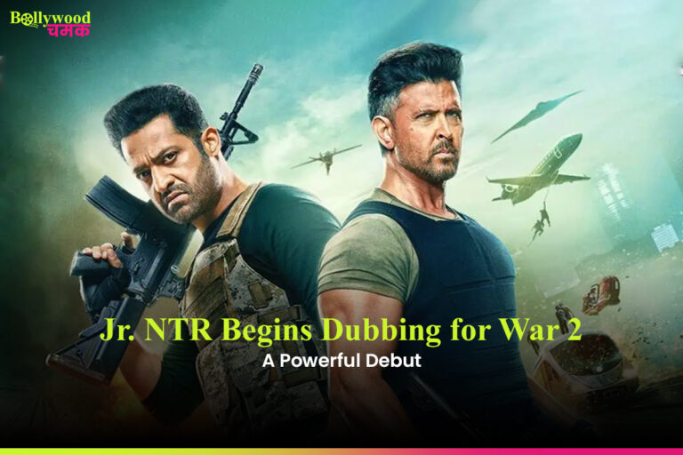 Jr. NTR Begins Dubbing for War 2